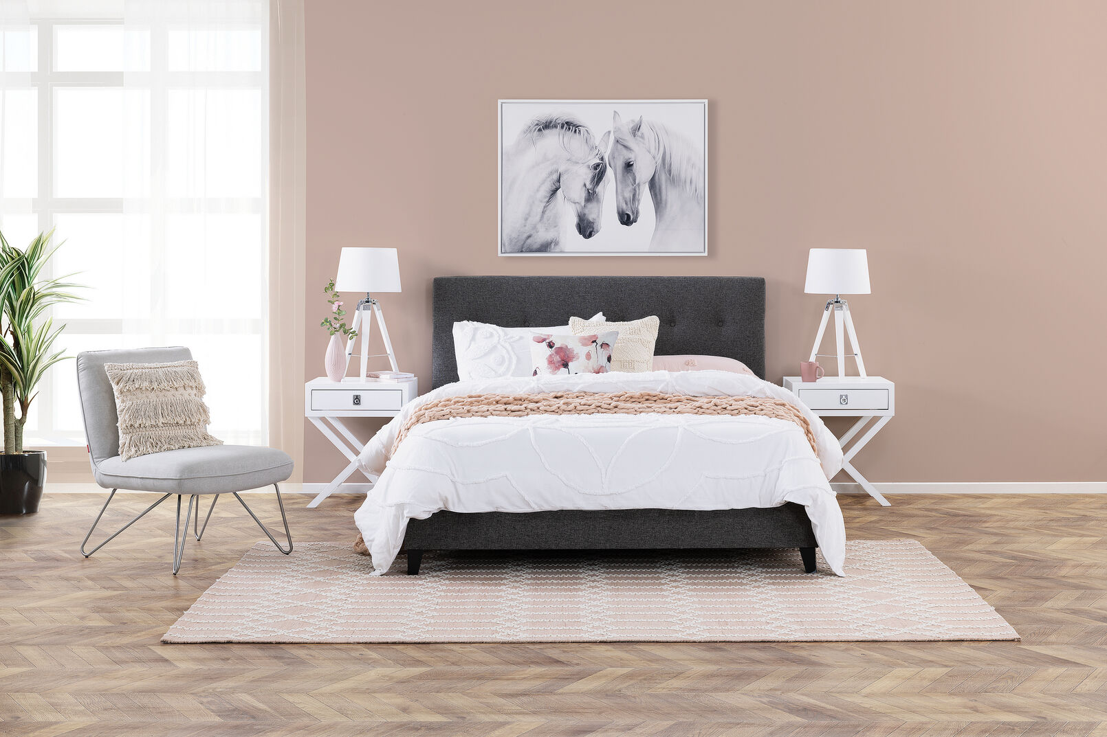 DARK GREY SOPHIE MK2 King Bed