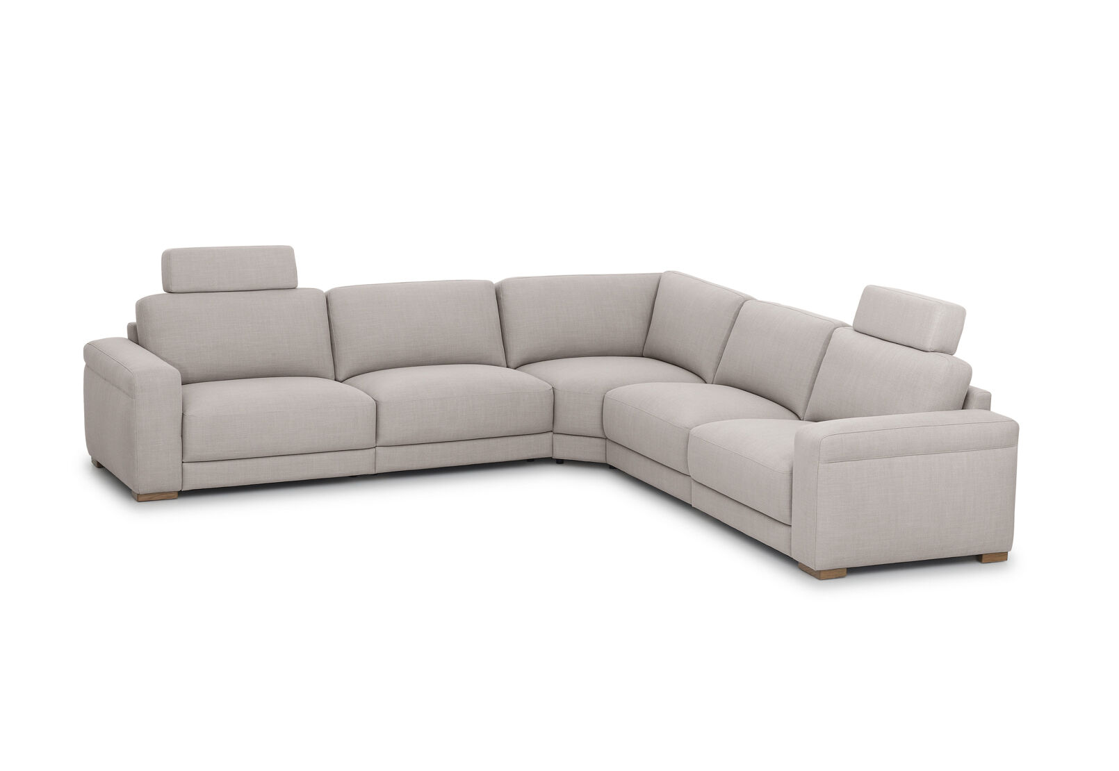 LEONE FABRIC - 5 Seater Corner Lounge LEONE FABRIC