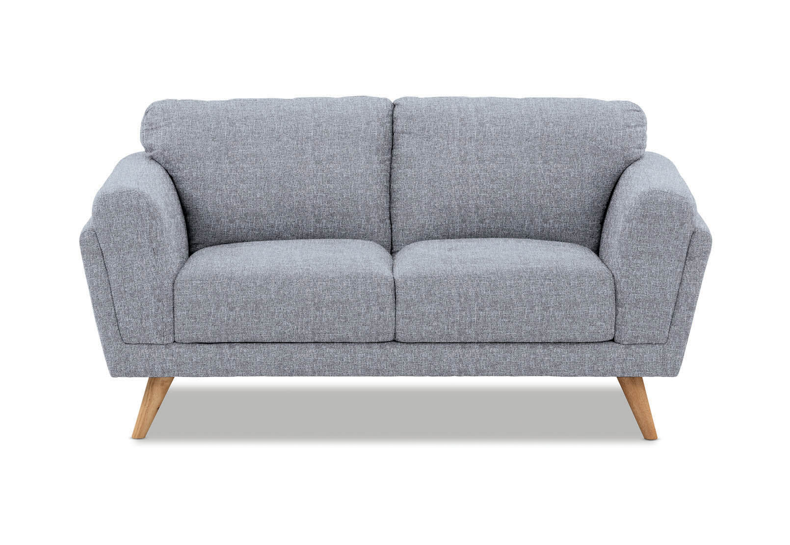 GREY SHIRA 2 Seater Fabric Sofa