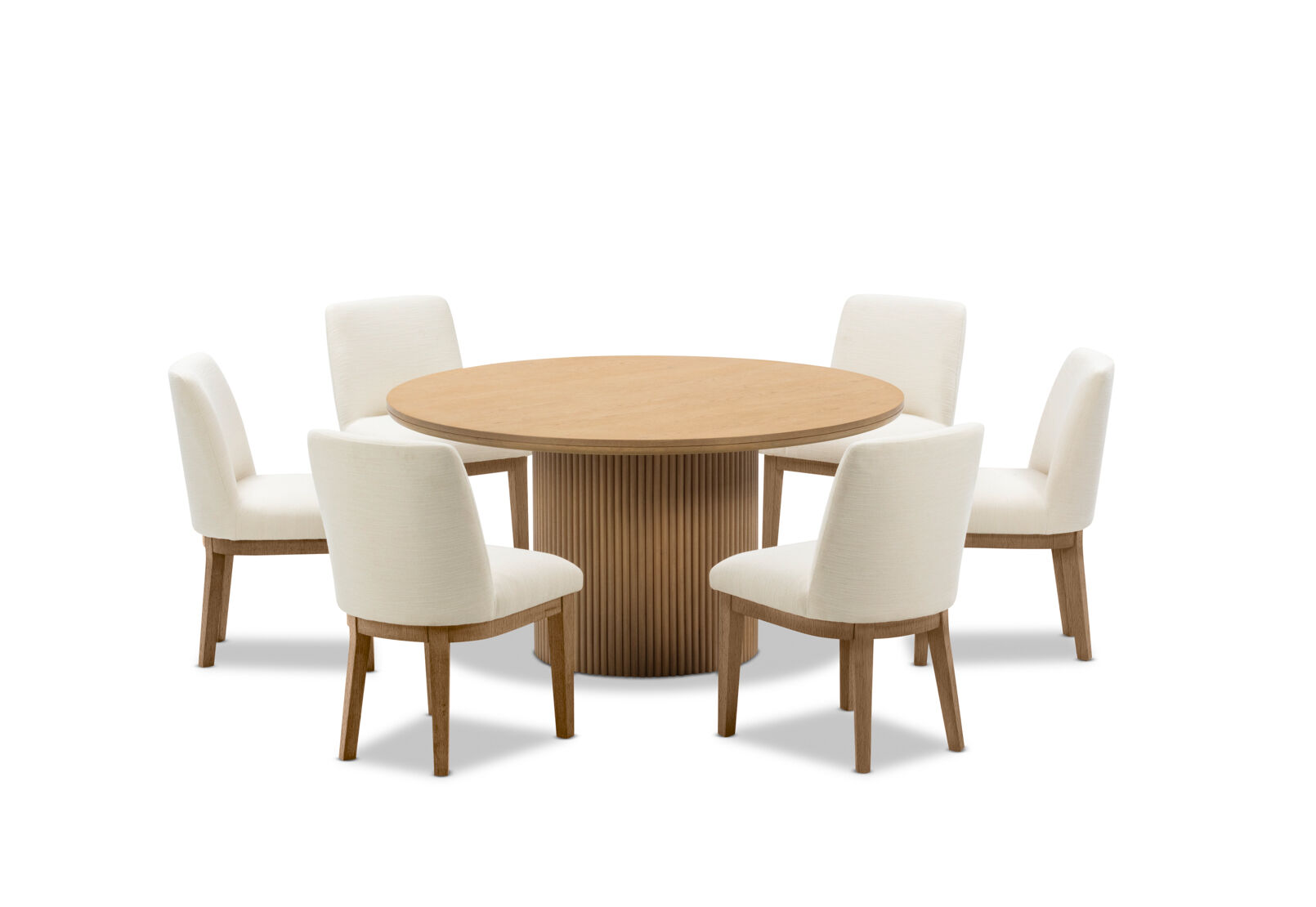 MIRAN - 7 Piece 1500 Dining Suite with Cora Dining Chairs MIRAN