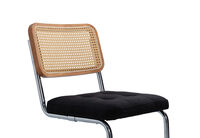 ELANE - Black set of 2 Dining Chairs ELANE
