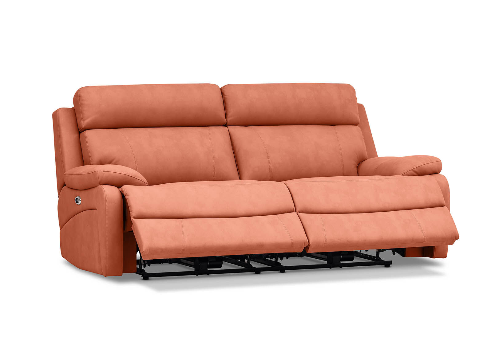 LYNCOLN - Fabric 2.5 Seat Sofa with Inbuilt Electric Recliners LYNCOLN
