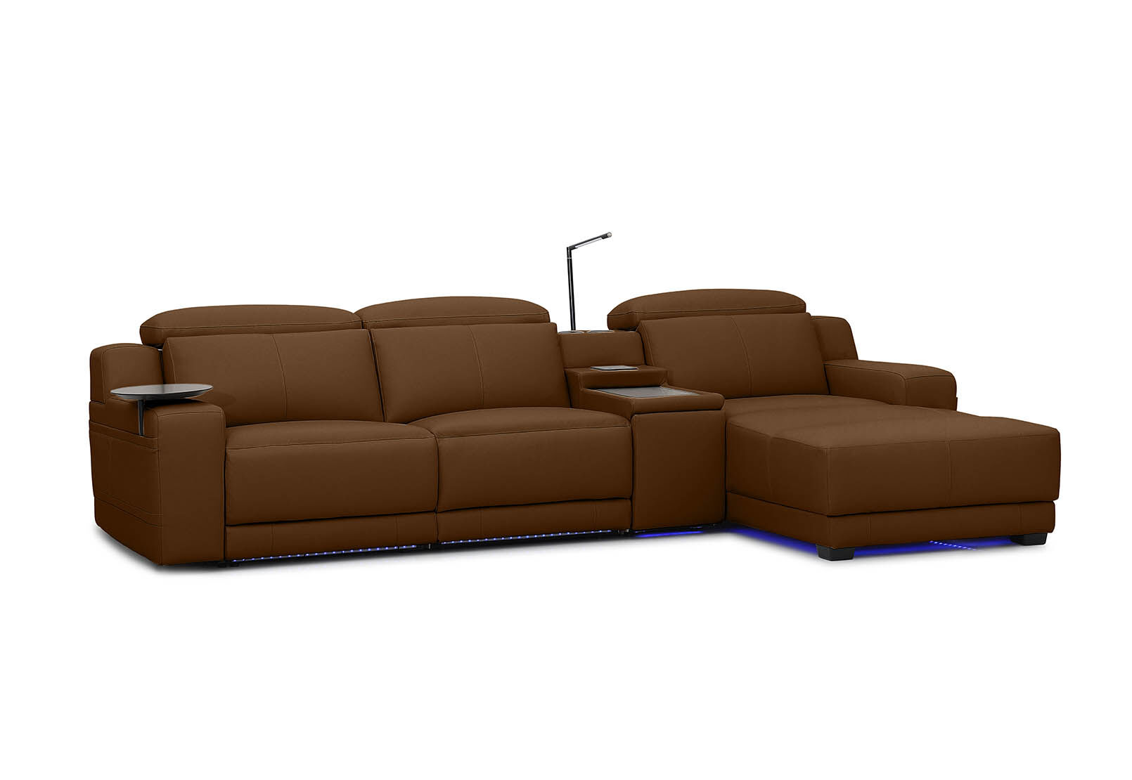 CASSIUS MK2 LEATHER - 3 Seater RHF Chaise CASSIUS MK2 LEATHER