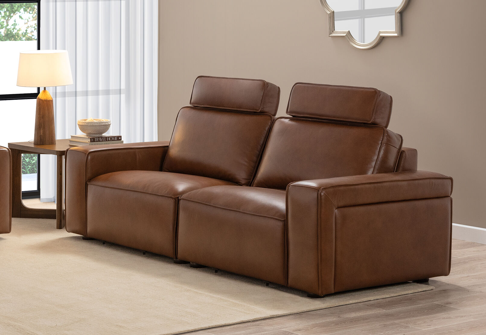 BARTELLE LEATHER - 2.5 Seater Sofa BARTELLE LEATHER