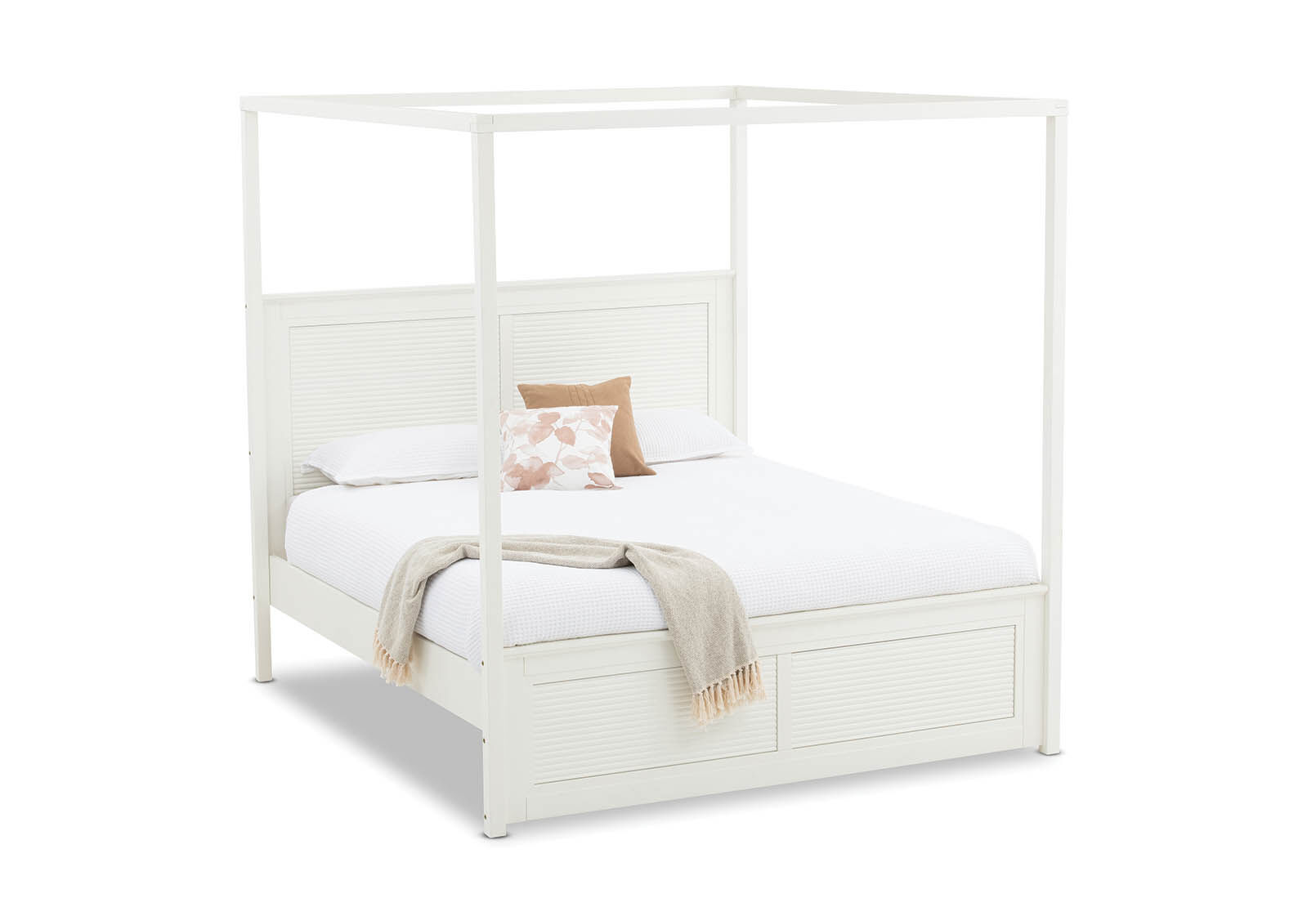 LOCKLYN - 4 Post King Bed LOCKLYN