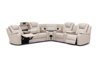 SENTINAL MK2 LEATHER - 5 Piece Corner with RHF Console SENTINAL MK2 LEATHER