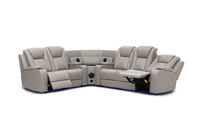SENTINAL MK2 LEATHER - 5 Piece Corner with RHF 3 Seater SENTINAL MK2 LEATHER