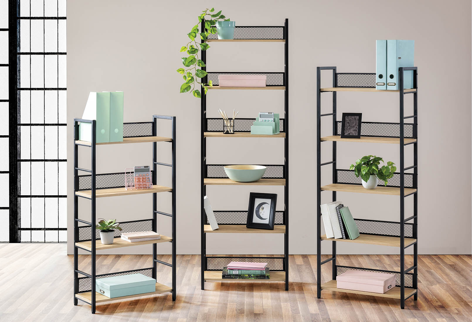 ACORN - 5 Tier Bookcase ACORN