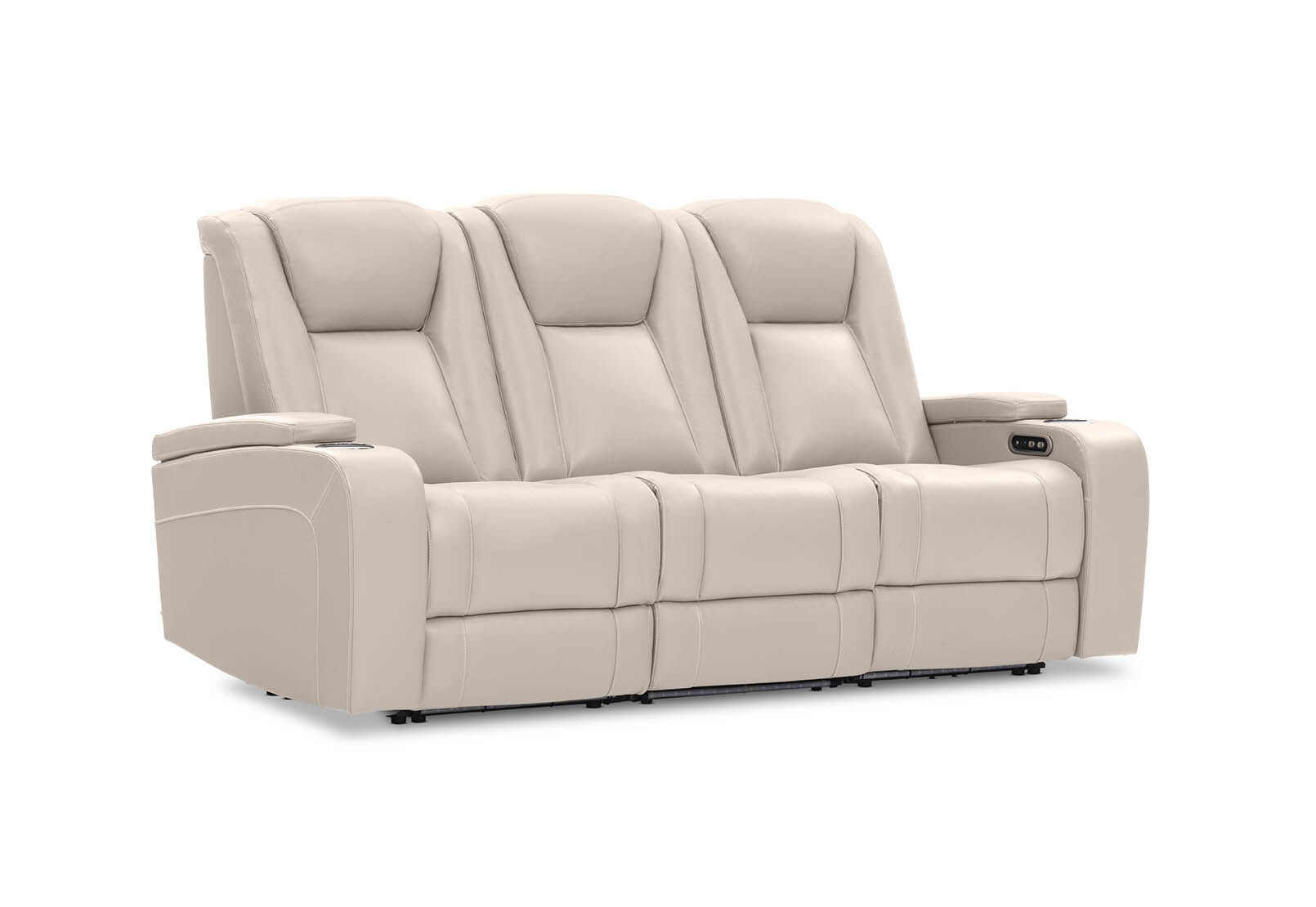 SENTINAL MK2 LEATHER - 3 Seater with 2 Electric Recliners SENTINAL MK2 LEATHER