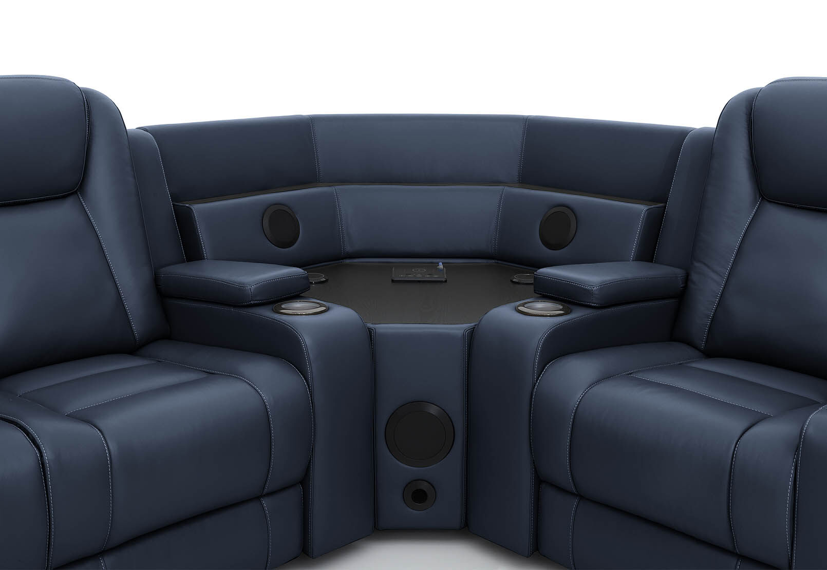 SENTINAL MK2 LEATHER - 5 Piece Corner with LHF 3 Seater SENTINAL MK2 LEATHER
