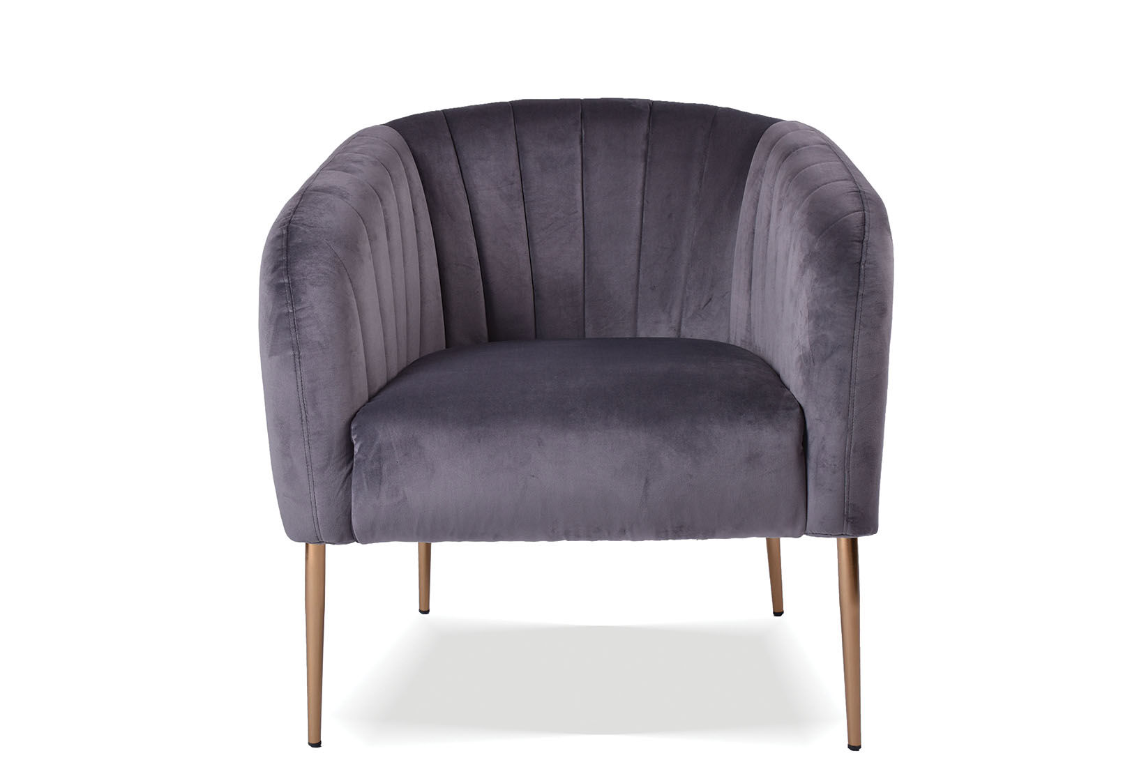 dark purple accent chair