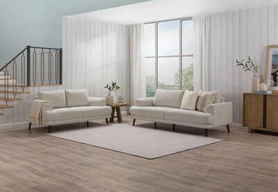 JERMAINE FABRIC - 3 Seat Sofa