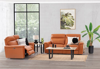 KYSON - 2.5 Seater with 2 Inbuilt Electric Recliners