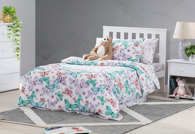 BUTTERFLY DREAMING - Single Quilt Cover Set