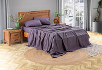 KING SHEET SET - 300 Percale Cotton Sheet Set KING SHEET SET