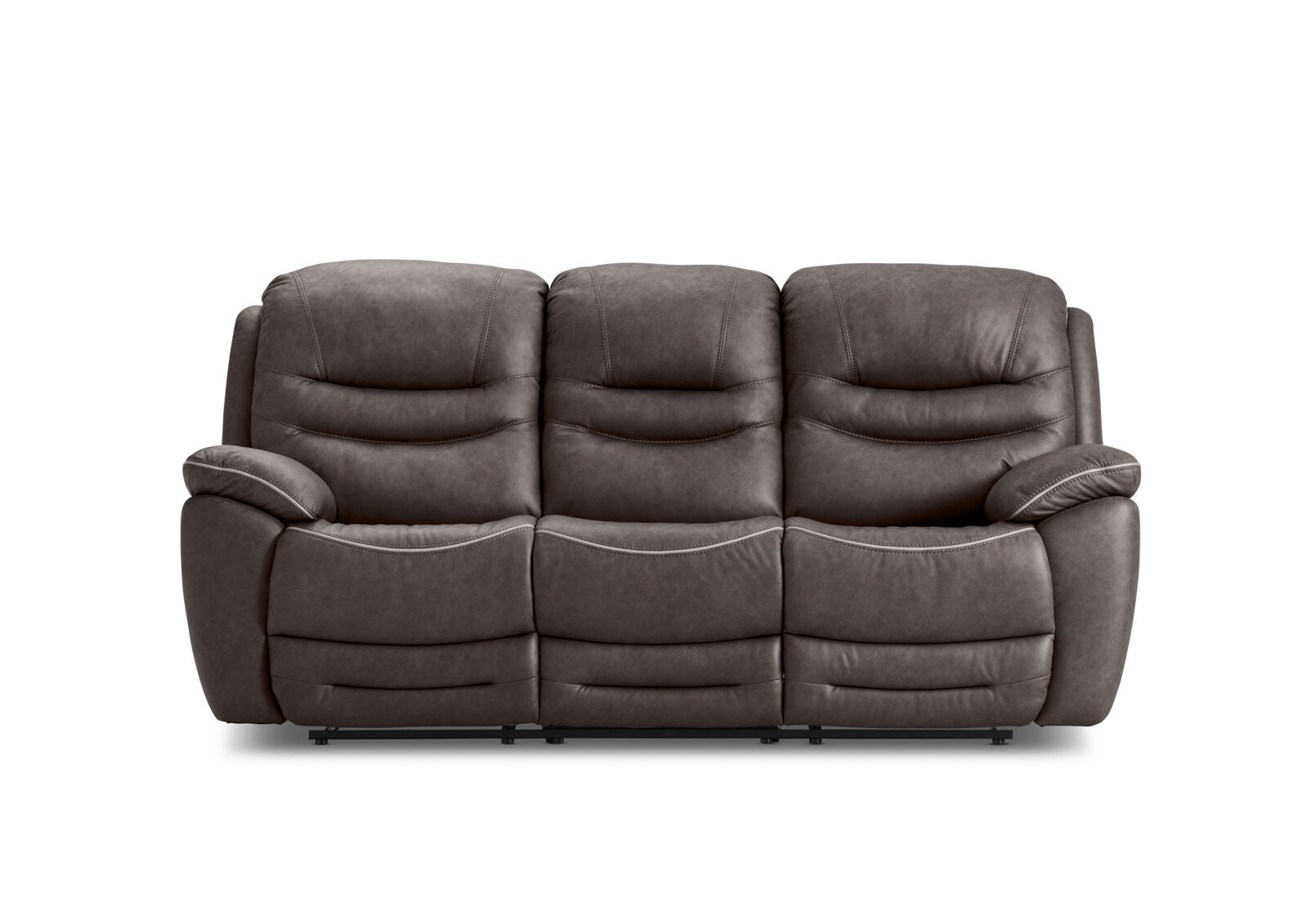 FEDERER FABRIC - 3 Seater with inbuilt Recliners FEDERER FABRIC