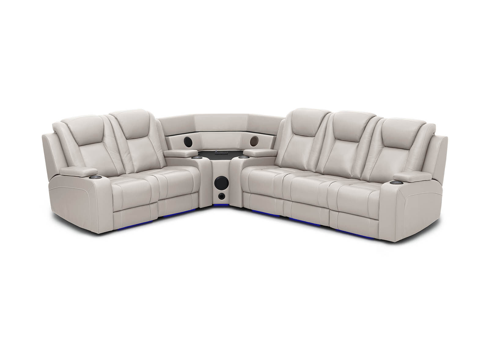 SENTINAL MK2 LEATHER - 5 Piece Corner with RHF 3 Seater SENTINAL MK2 LEATHER