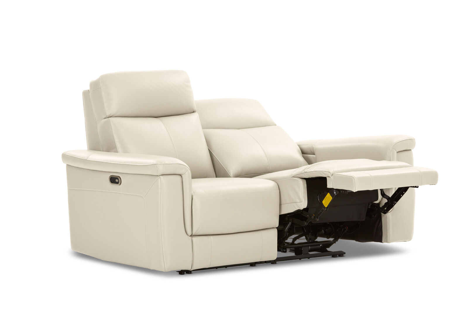 SERGIO LEATHER - 2 Seater with Electric Recliners SERGIO LEATHER