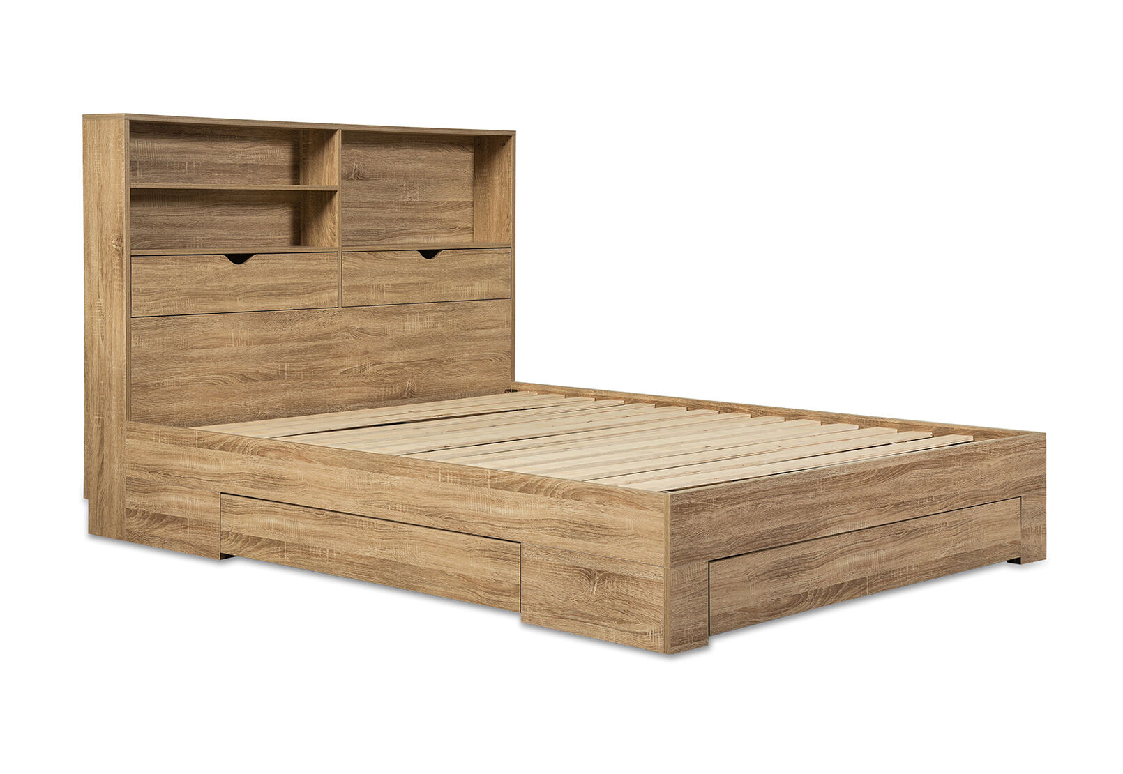 NIVA - Queen Bed with Drawers NIVA