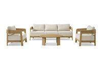 LA SAMANNA - 4 Piece Outdoor Lounge Setting LA SAMANNA