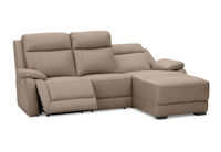 SAN MARCO - Leather 3 Seater Right-Hand Facing Chaise SAN MARCO