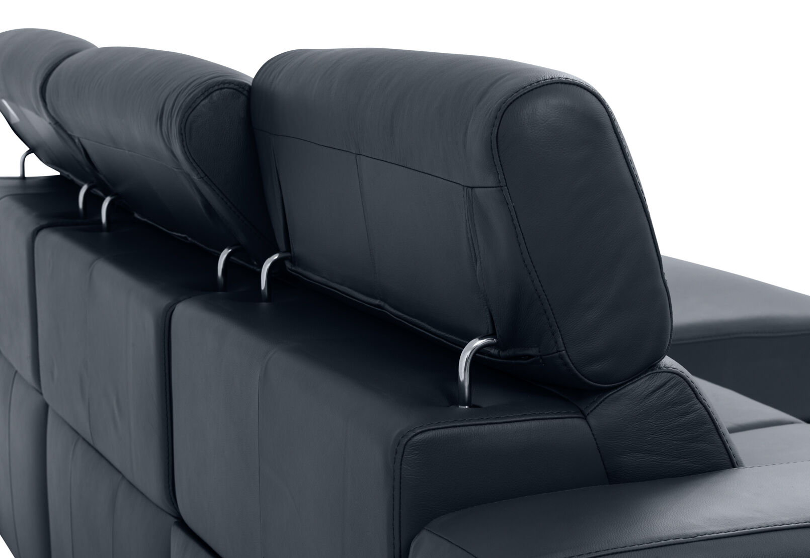 DAMIAN LEATHER - 3 Seater Sofa with RHF Chaise DAMIAN LEATHER