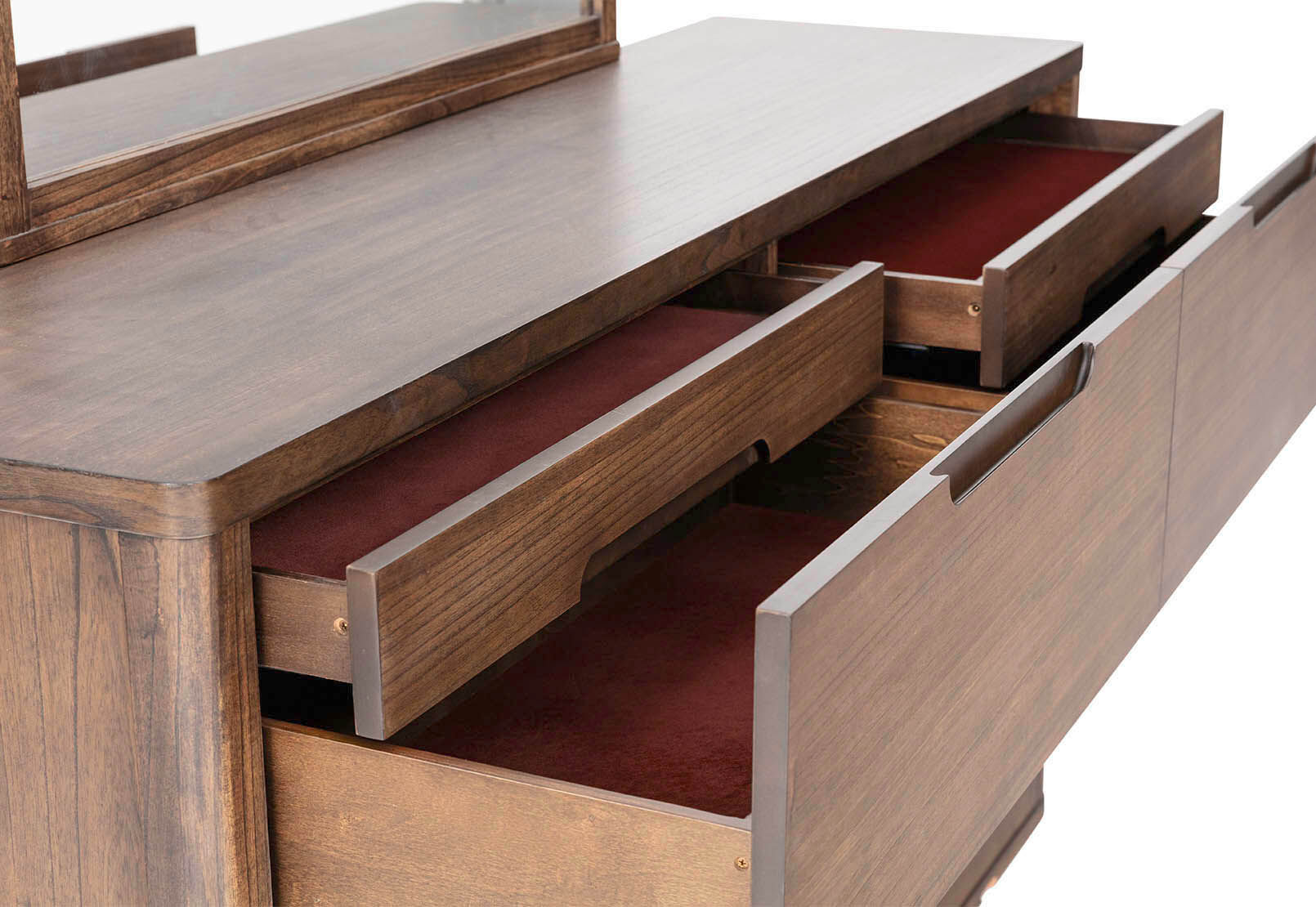NICCOLO - 6 Drawer Dresser with Mirror NICCOLO