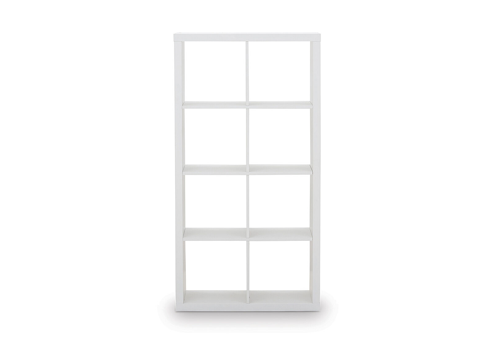 White Miko 8 Cube Unit Amart Furniture