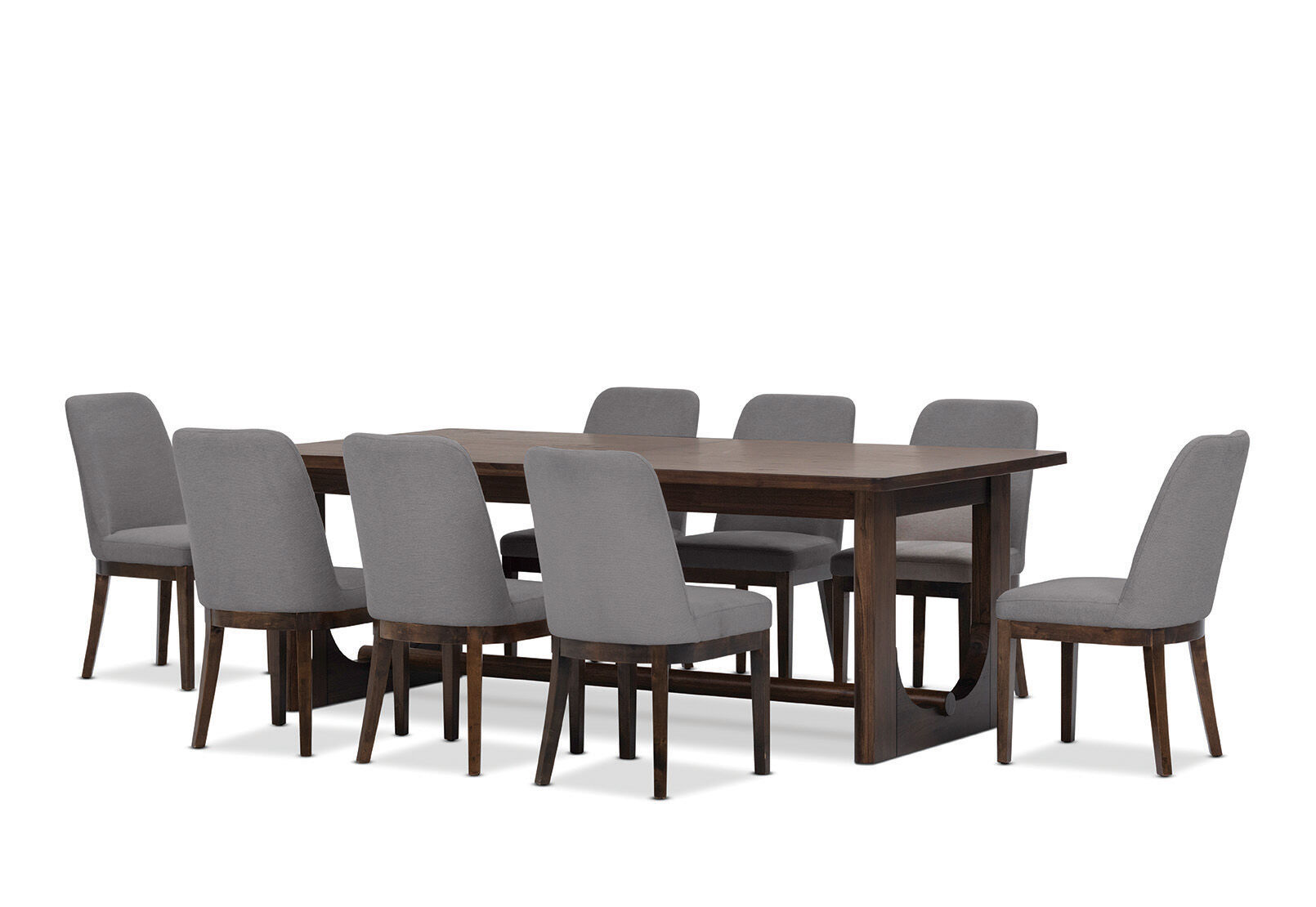 NICCOLO - 9 Piece Extension Dining Suite with Santino Dining Chairs NICCOLO