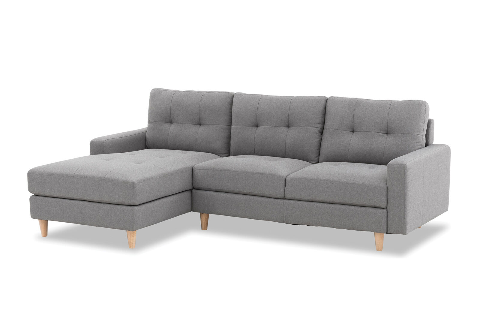 KELLER - Fabric 3 Seat LHF Chaise KELLER