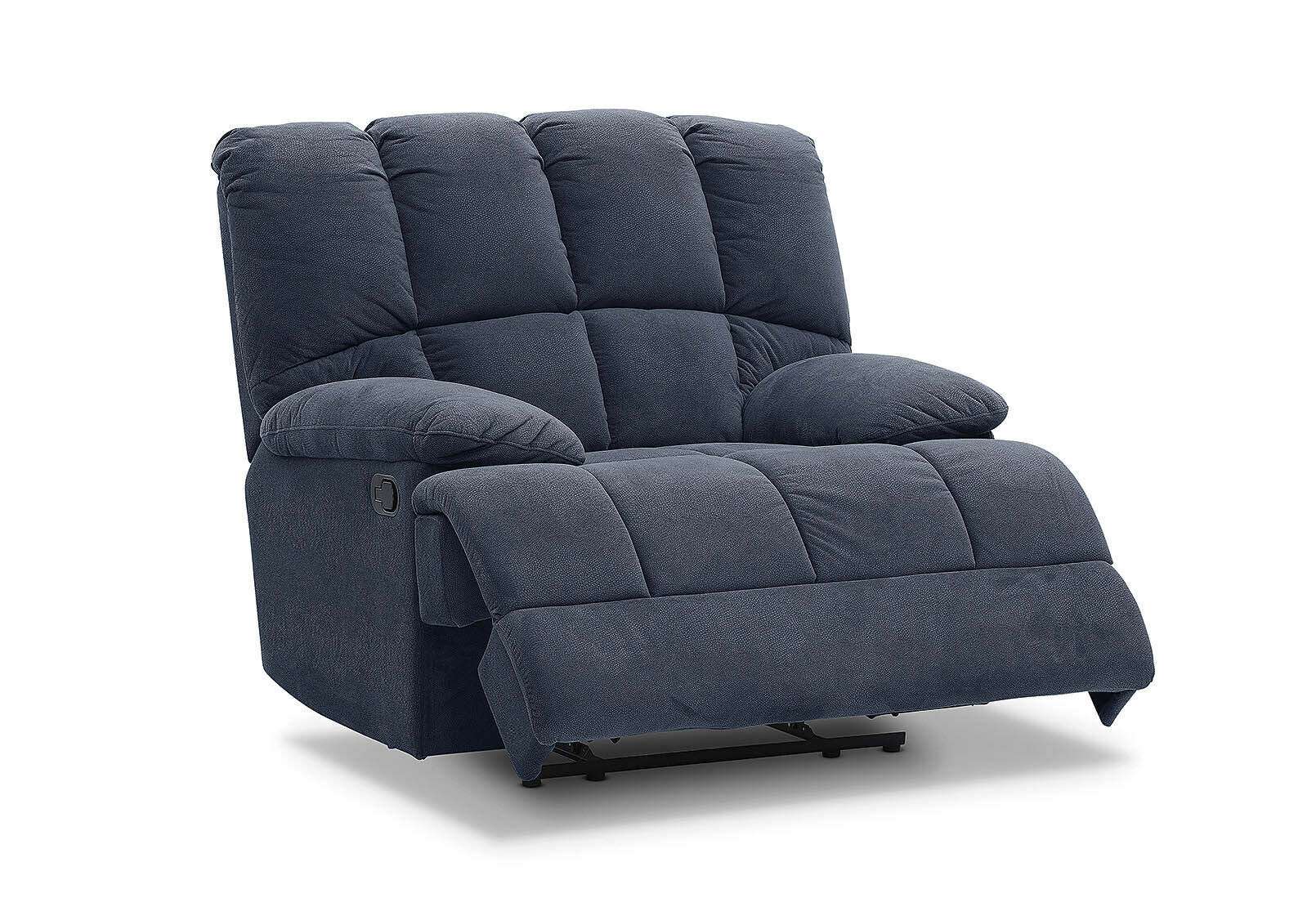 DARK BLUE GLADIATOR Fabric Recliner