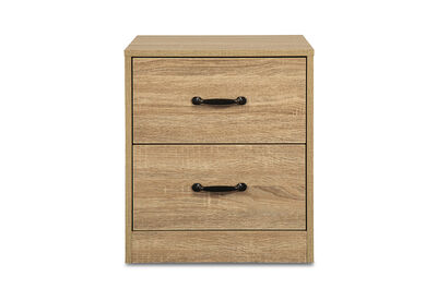 NIVA - 2 Drawer Bedside