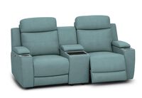 ALEXIOS - 2 Seater with Electric Recliner and Console ALEXIOS