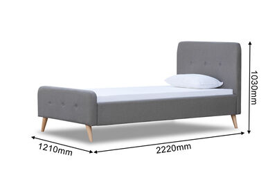 RAINEY - King Single Bed