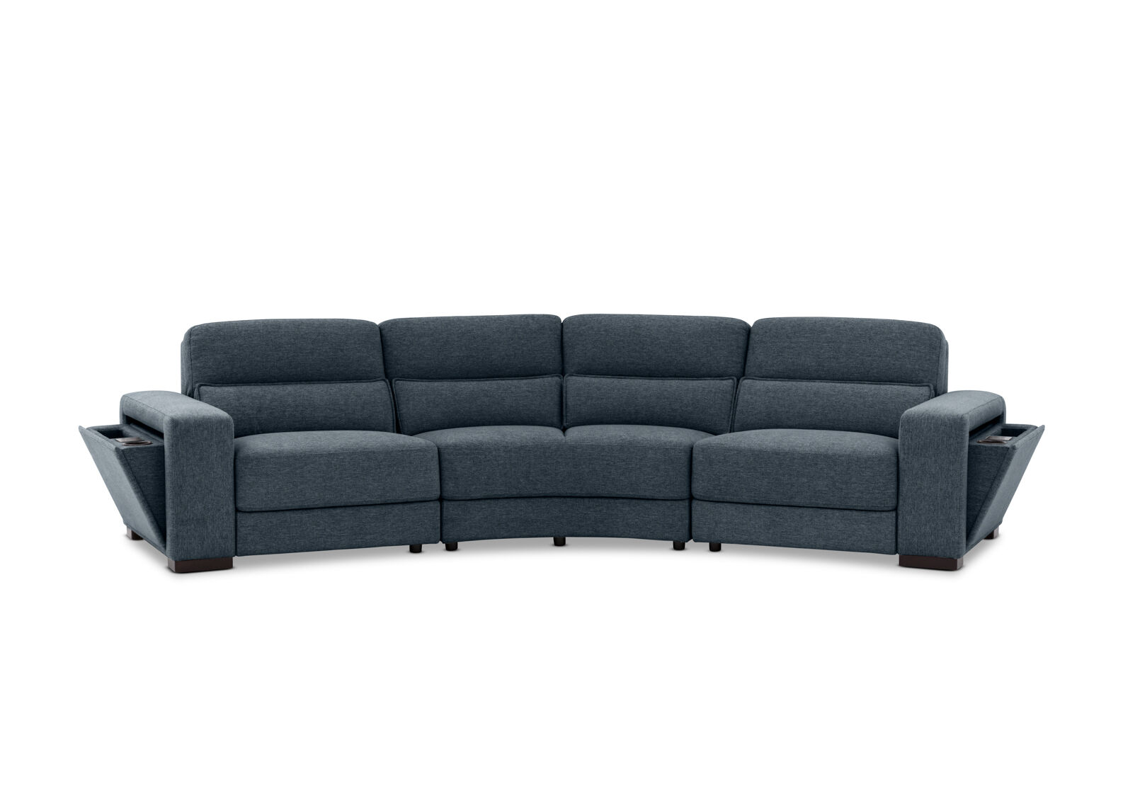 ELISEO FABRIC - 4 Seater Wedge Sofa ELISEO FABRIC