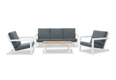 ELWOOD - 4 Piece Outdoor Lounge Setting