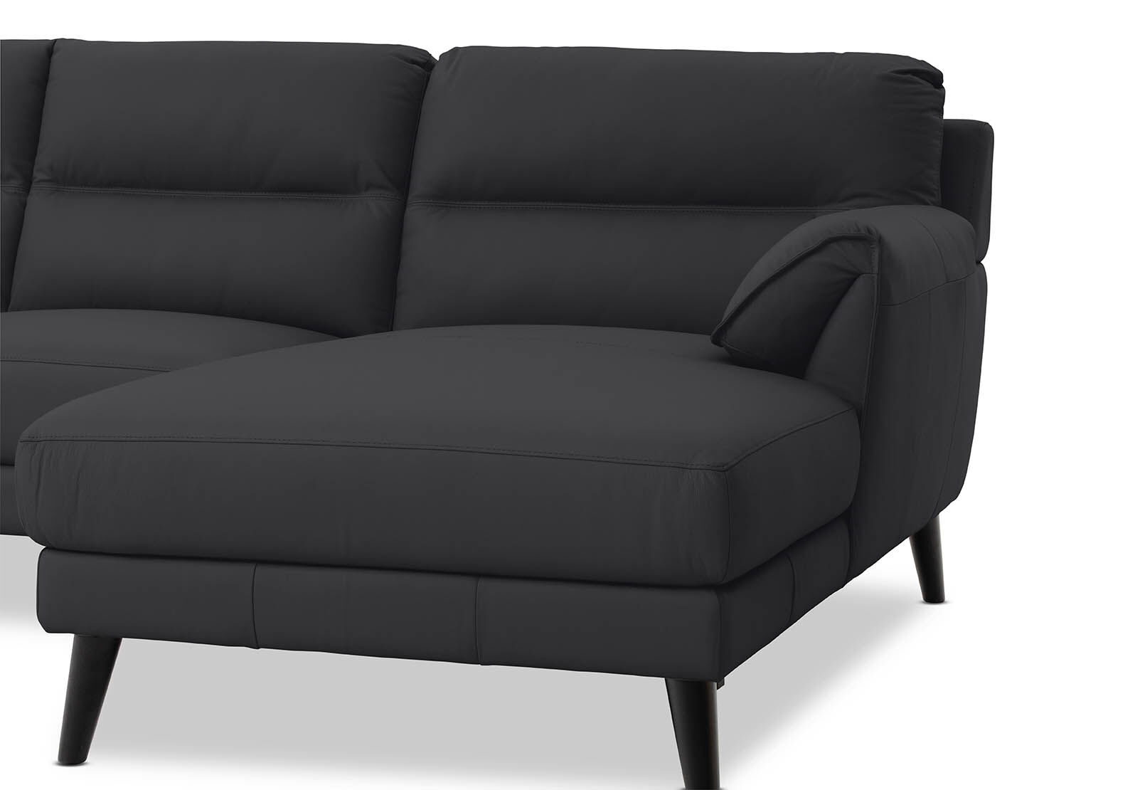 LYDIA LEATHER - 3 Seater RHF Chaise LYDIA LEATHER