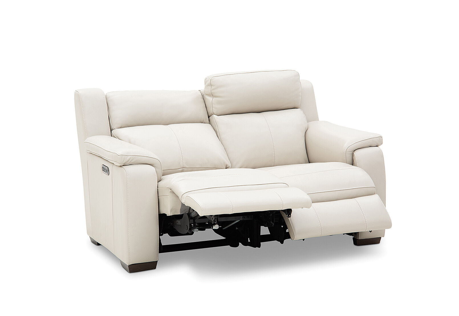 CAPELLO - Leather 2 Seater Sofa with 2 Inbuilt Electric Recliners CAPELLO
