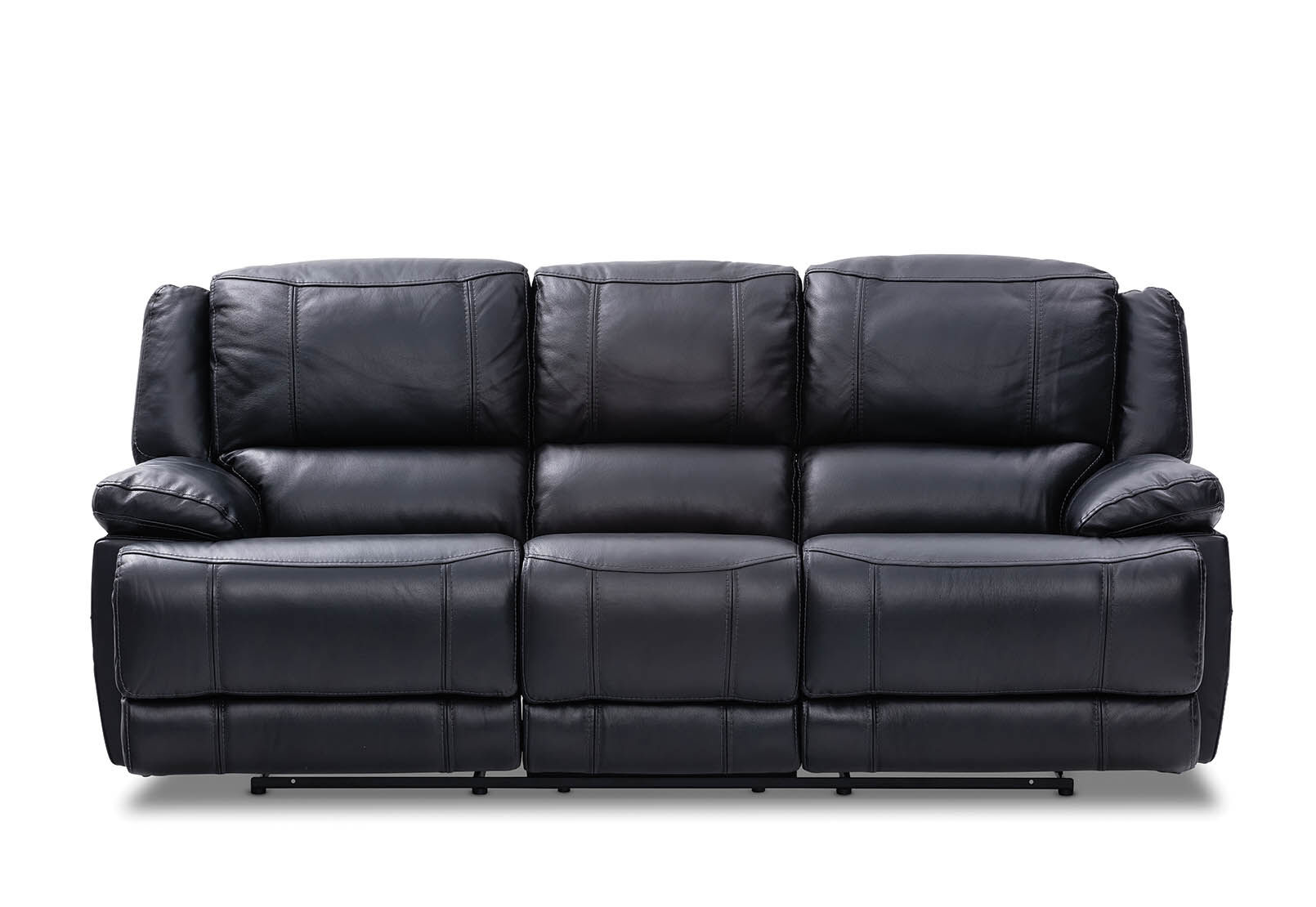 FLOYD - Leather 3 Seat Sofa with 2 Inbuilt Recliners FLOYD