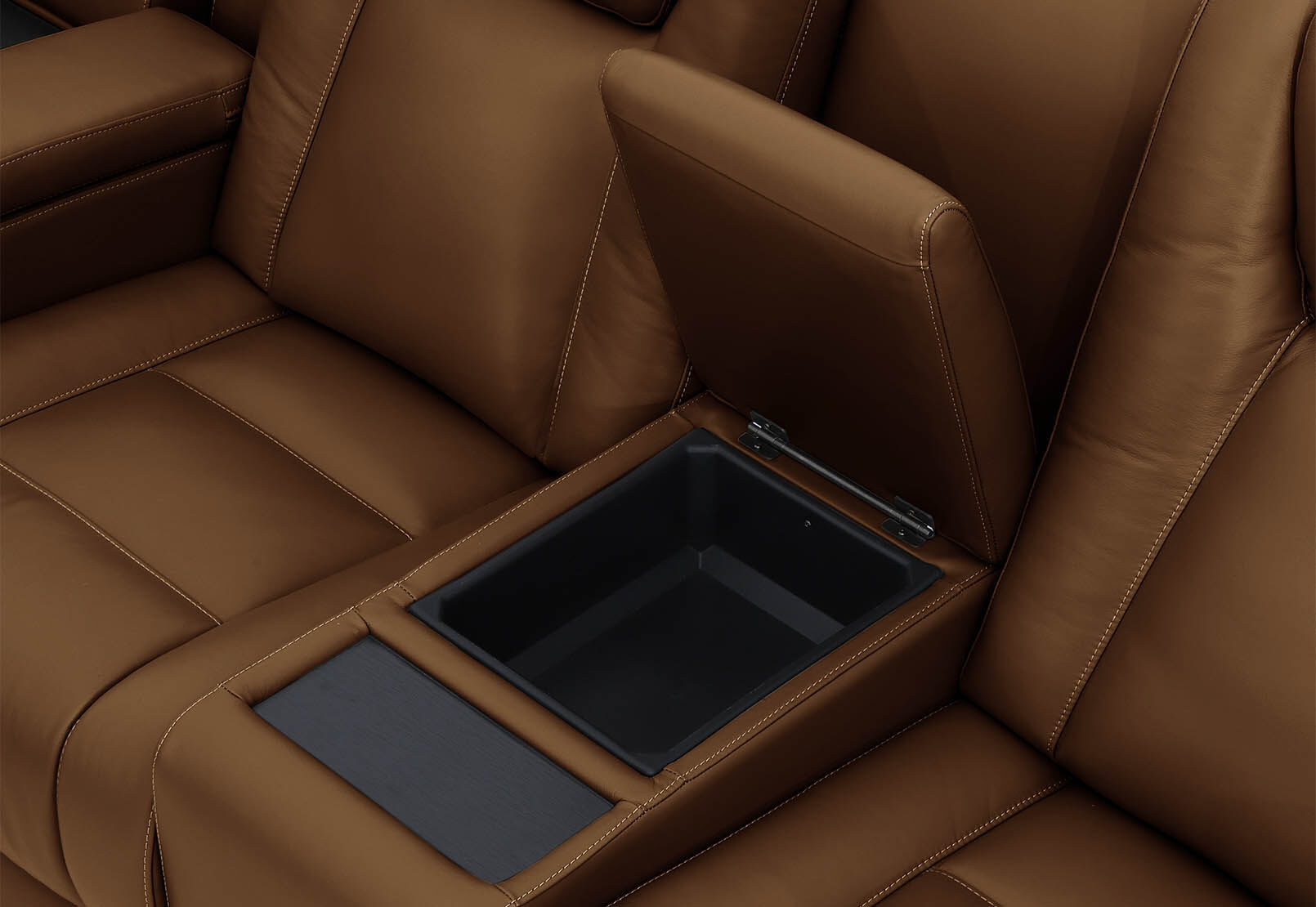 SENTINAL MK2 LEATHER - 5 Piece Corner with RHF Console SENTINAL MK2 LEATHER