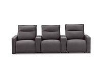 ALCINA FABRIC - 3 Seater Theatre Suite ALCINA FABRIC