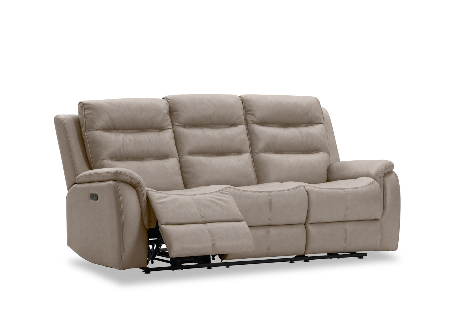 NADAL FABRIC - 3 Seater Sofa with 2 Electric Recliners NADAL FABRIC
