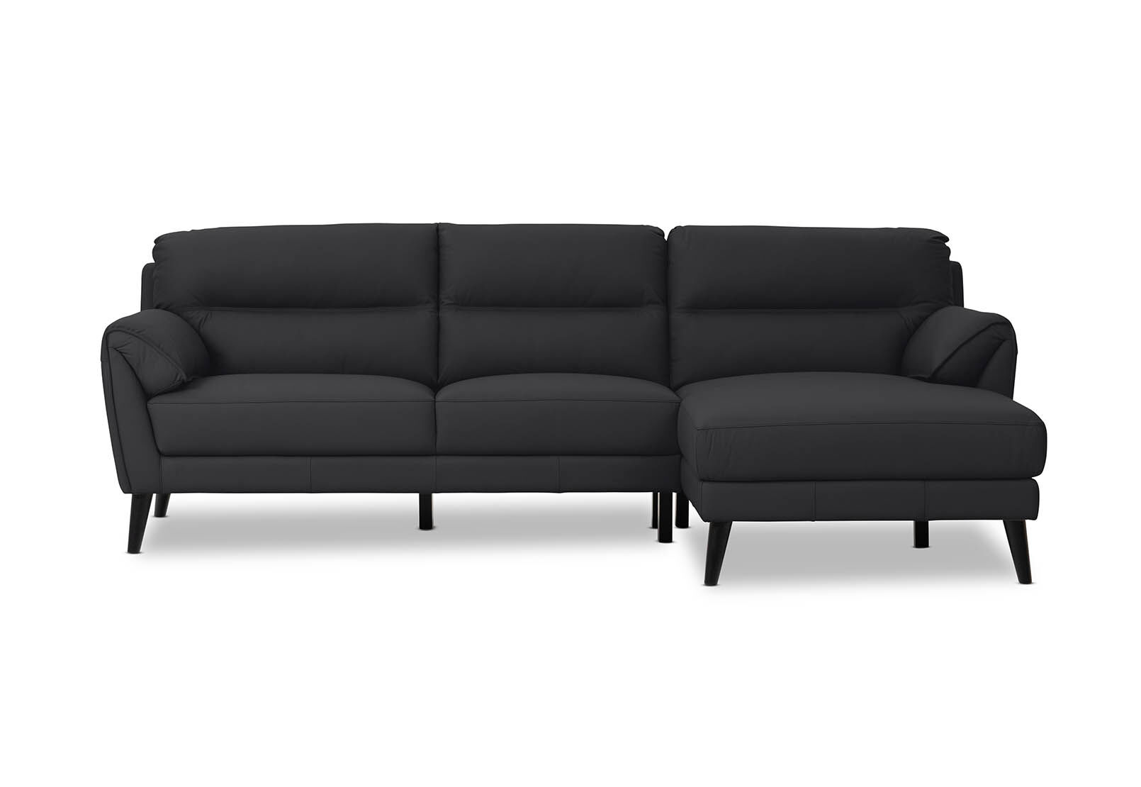 LYDIA LEATHER - 3 Seater RHF Chaise LYDIA LEATHER