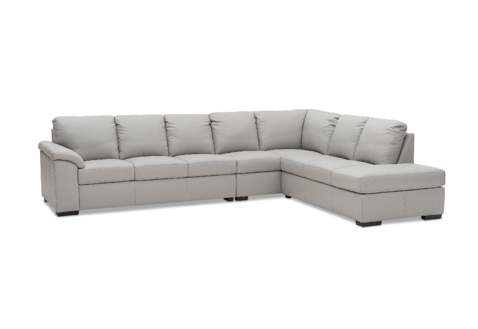 Amart leather shop corner lounge