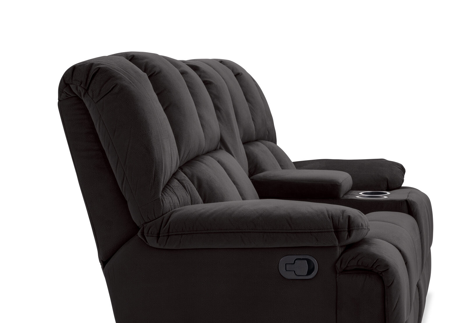 LEBRON FABRIC - 2 Seater with Recliners and Console LEBRON FABRIC