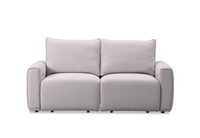 MIKAELA - 2 Seater with Sliding Electric Chaise MIKAELA