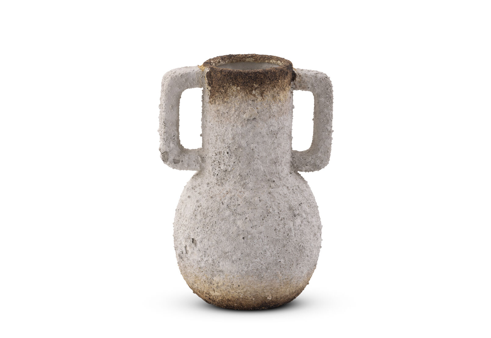 FINES - Distressed Ceramic Decorative Vessel 25cm FINES