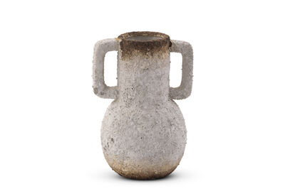 FINES - Distressed Ceramic Decorative Vessel 25cm