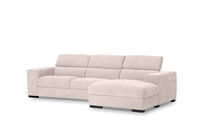 DARIO FABRIC - 3 Seater RHF Chaise DARIO FABRIC