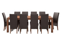 SILVERWOOD MK2 - 11 Piece Dining Suite SILVERWOOD MK2